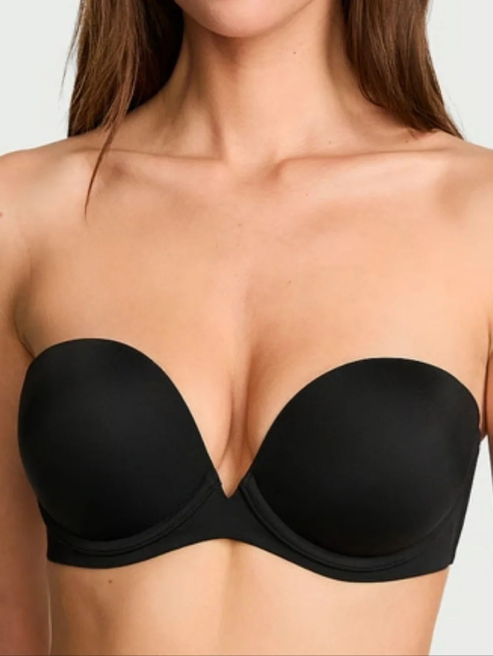 Victoria's Secret INVISIBLE Black Strapless Push-up Bra - Picture 11 of 15